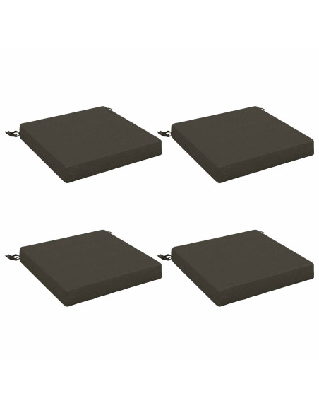 Cuscini per Sedia in 4 Pezzi SOEST 4 pz 100% Poliestere