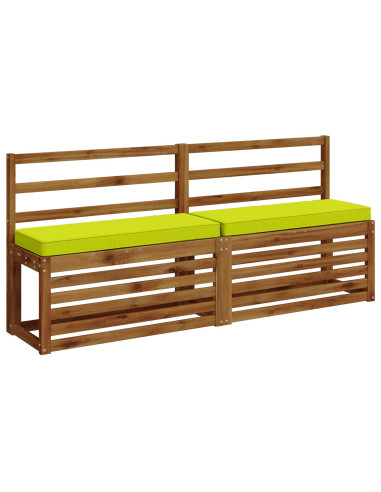 Cuscini per Panchina a 2 Pezzi VUGHT 2 pcs 100% Poliestere