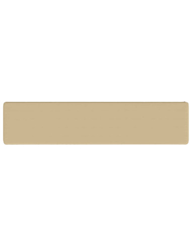 Cuscino per Panchina a 1 Pezzo VUGHT 100% Poliestere Beige