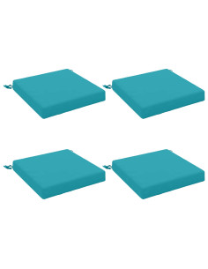 Cuscini per Sedia in 4 Pezzi SOEST 4 pz 100% Poliestere