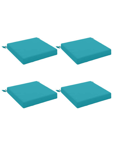 Cuscini per Sedia in 4 Pezzi SOEST 4 pz 100% Poliestere