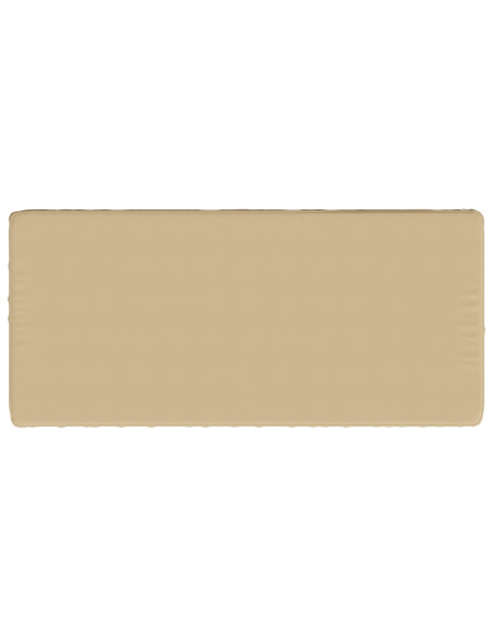 Cuscino per Panchina a 1 Pezzo VUGHT 100% Poliestere Beige