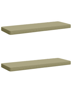 Cuscini per Panchina a 2 Pezzi VUGHT 2 pz 100% Poliestere