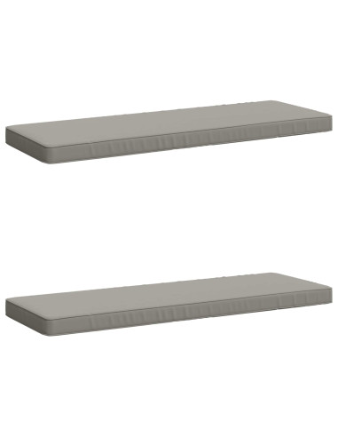 Cuscini per Panchina a 2 Pezzi VUGHT 2 pz 100% Poliestere