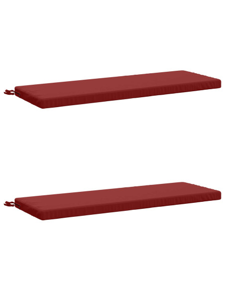 Cuscini per Panchina a 2 Pezzi SOEST 2 pz 100% Poliestere