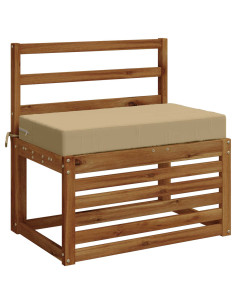 Cuscino per la seduta SOEST 100% Poliestere Beige 2