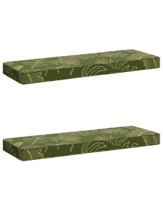 Cuscini per Panchina a 2 Pezzi VUGHT 2 pcs 100% Poliestere