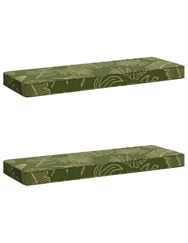 Cuscini per Panchina a 2 Pezzi VUGHT 2 pcs 100% Poliestere