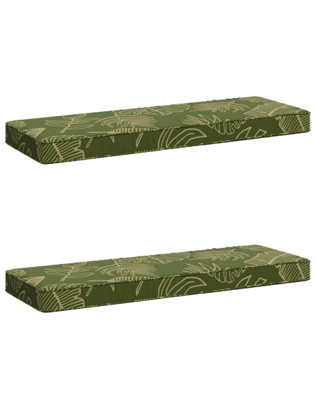 Cuscini per Panchina a 2 Pezzi VUGHT 2 pcs 100% Poliestere