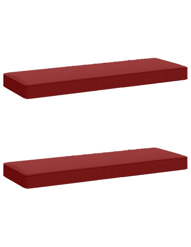 Cuscini per Panchina a 2 Pezzi VUGHT 2 pcs 100% Poliestere