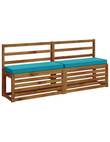 Cuscini per Panchina a 2 Pezzi VUGHT 2 pcs 100% Poliestere