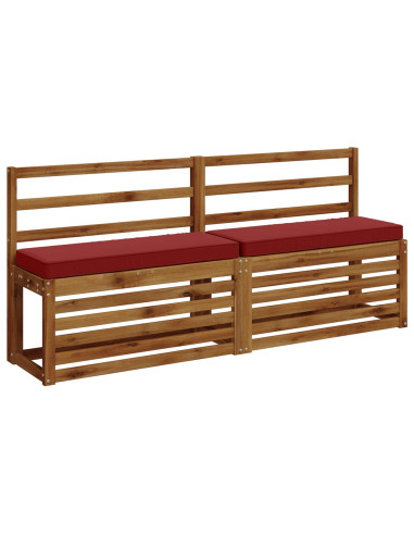 Cuscini per Panchina a 2 Pezzi VUGHT 2 pcs 100% Poliestere