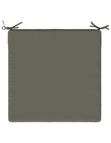 Cuscino per Sedia in Unico Pezzo SOEST 100% Poliestere Grigio