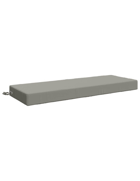 Cuscino per la seduta SOEST 100% Poliestere Grigio