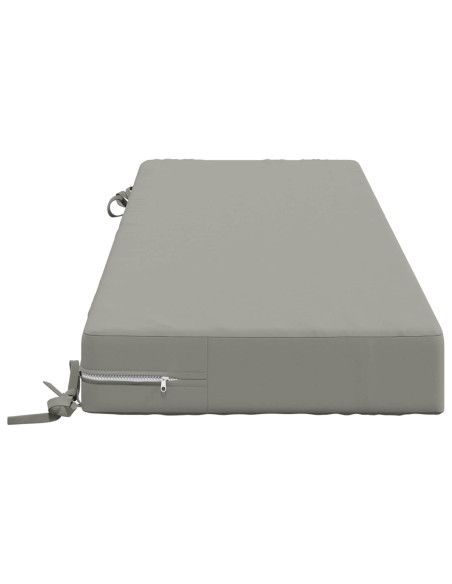 Cuscino per la seduta SOEST 100% Poliestere Grigio