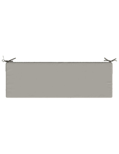 Cuscino per la seduta SOEST 100% Poliestere Grigio