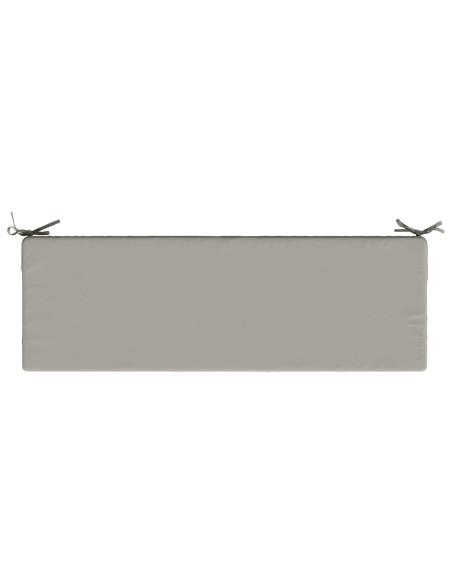 Cuscino per la seduta SOEST 100% Poliestere Grigio
