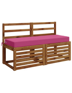 Cuscino per la seduta SOEST 100% Poliestere Rosa 2