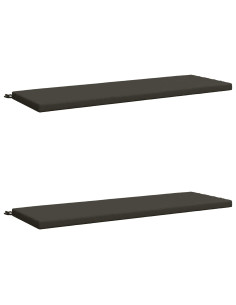 Cuscini per Panchina a 2 Pezzi SOEST 2 pz 100% Poliestere