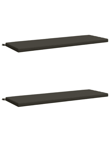 Cuscini per Panchina a 2 Pezzi SOEST 2 pz 100% Poliestere