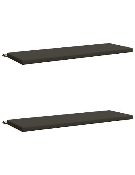 Cuscini per Panchina a 2 Pezzi SOEST 2 pz 100% Poliestere