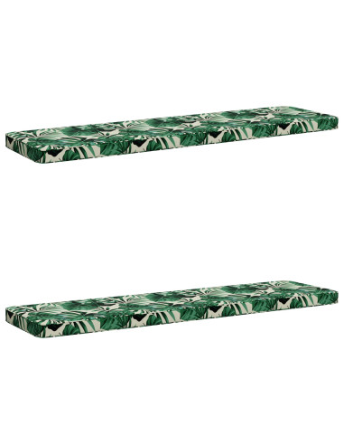 Cuscini per Panchina a 2 Pezzi VUGHT 2 pz 100% Poliestere