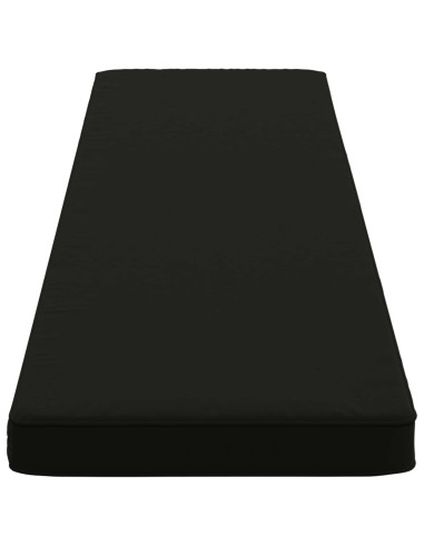 Cuscini per Panchina a 2 Pezzi VUGHT 2 pz 100% Poliestere Nero