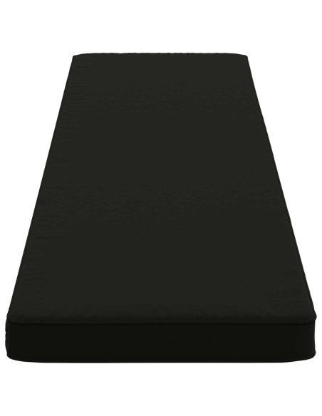 Cuscini per Panchina a 2 Pezzi VUGHT 2 pz 100% Poliestere Nero