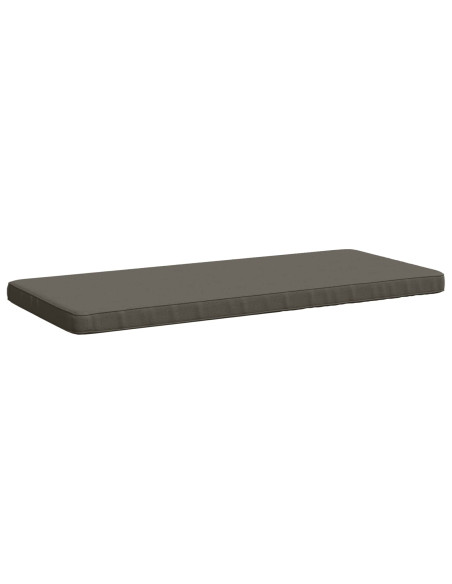 Cuscino per Panchina a 1 Pezzo VUGHT 100% Poliestere Grigio