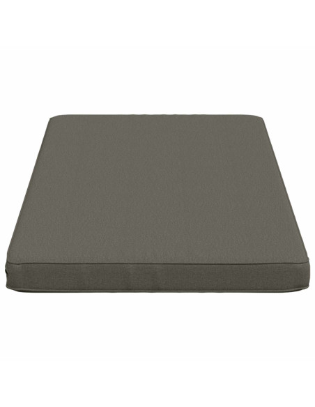 Cuscino per Panchina a 1 Pezzo VUGHT 100% Poliestere Grigio