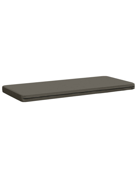 Cuscino per Panchina a 1 Pezzo VUGHT 100% Poliestere Grigio