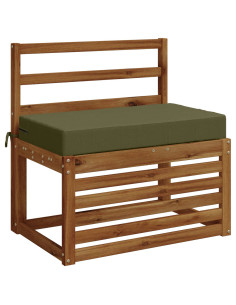 Cuscino per la seduta SOEST 100% Poliestere Verde Oliva 2