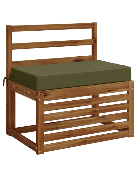 Cuscino per la seduta SOEST 100% Poliestere Verde Oliva
