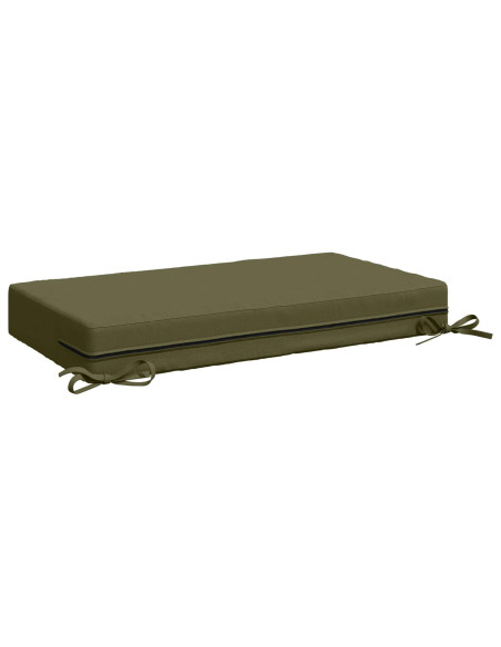Cuscino per la seduta SOEST 100% Poliestere Verde Oliva