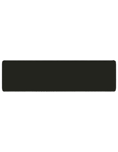 Cuscino per Panchina a 1 Pezzo VUGHT 100% Poliestere Nero