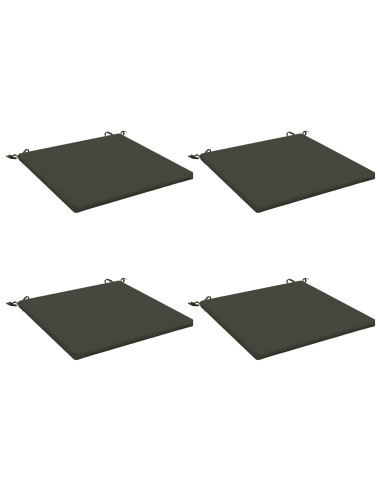 Cuscini per Sedia in 4 Pezzi SOEST 4 pz 100% Poliestere