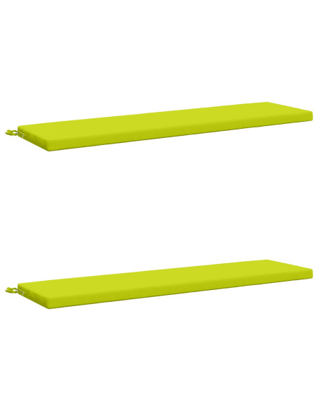 Cuscini per Panchina a 2 Pezzi SOEST 2 pz 100% Poliestere