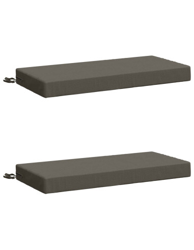 Cuscini per Panchina a 2 Pezzi SOEST 2 pz 100% Poliestere