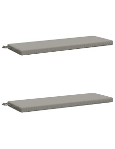 Cuscini per Panchina a 2 Pezzi SOEST 2 pz 100% Poliestere