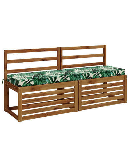 Cuscini per Panchina a 2 Pezzi SOEST 2 pz 100% Poliestere
