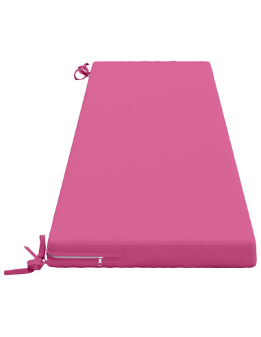 Cuscini per Panchina a 2 Pezzi SOEST 2 pz 100% Poliestere Rosa