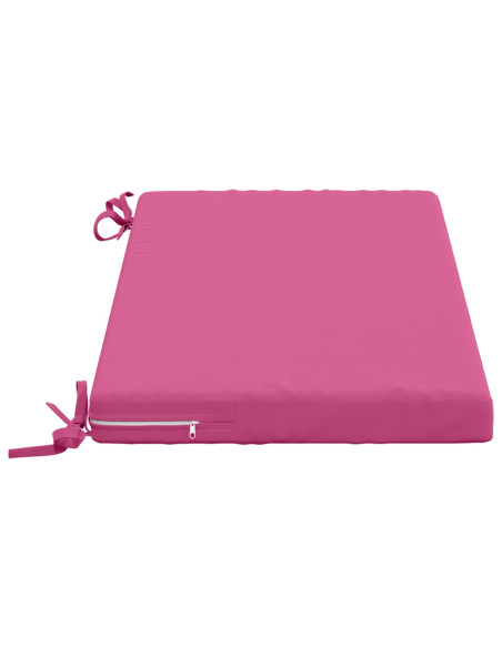 Cuscini per Panchina a 2 Pezzi SOEST 2 pz 100% Poliestere Rosa