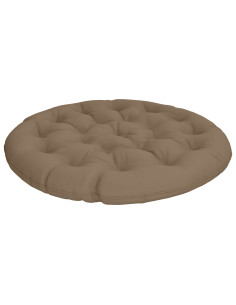 Cuscino per Sedia Papasan VIANEN 100% Poliestere Tortora