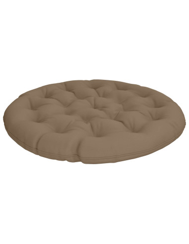 Cuscino per Sedia Papasan VIANEN 100% Poliestere Tortora