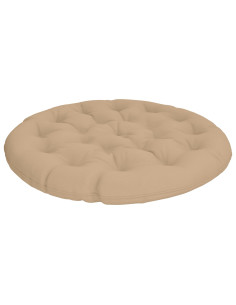 Cuscino per Sedia Papasan VIANEN 100% Poliestere Sabbia