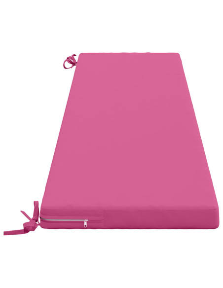 Cuscini per Panchina a 2 Pezzi SOEST 2 pz 100% Poliestere Rosa