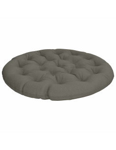 Cuscino per Sedia Papasan VIANEN 100% Poliestere Grigio