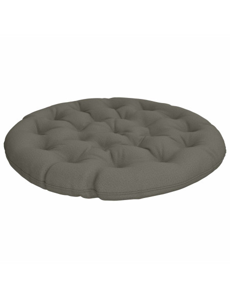 Cuscino per Sedia Papasan VIANEN 100% Poliestere Grigio