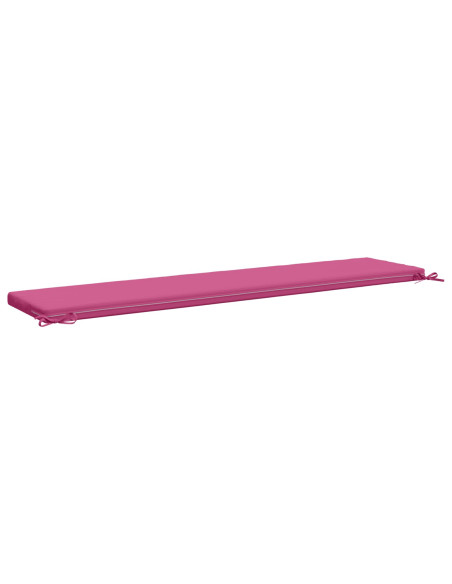 Cuscini per Panchina a 2 Pezzi SOEST 2 pz 100% Poliestere Rosa