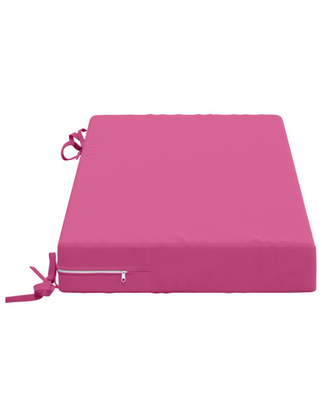 Cuscini per Panchina a 2 Pezzi SOEST 2 pz 100% Poliestere Rosa
